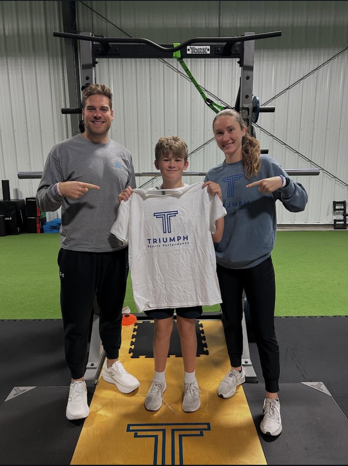 Young athlete recognized by Triumph coaches