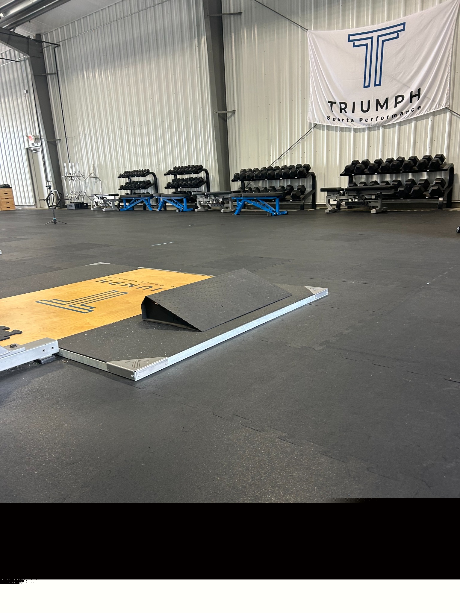 Open multi-purpose performance training space